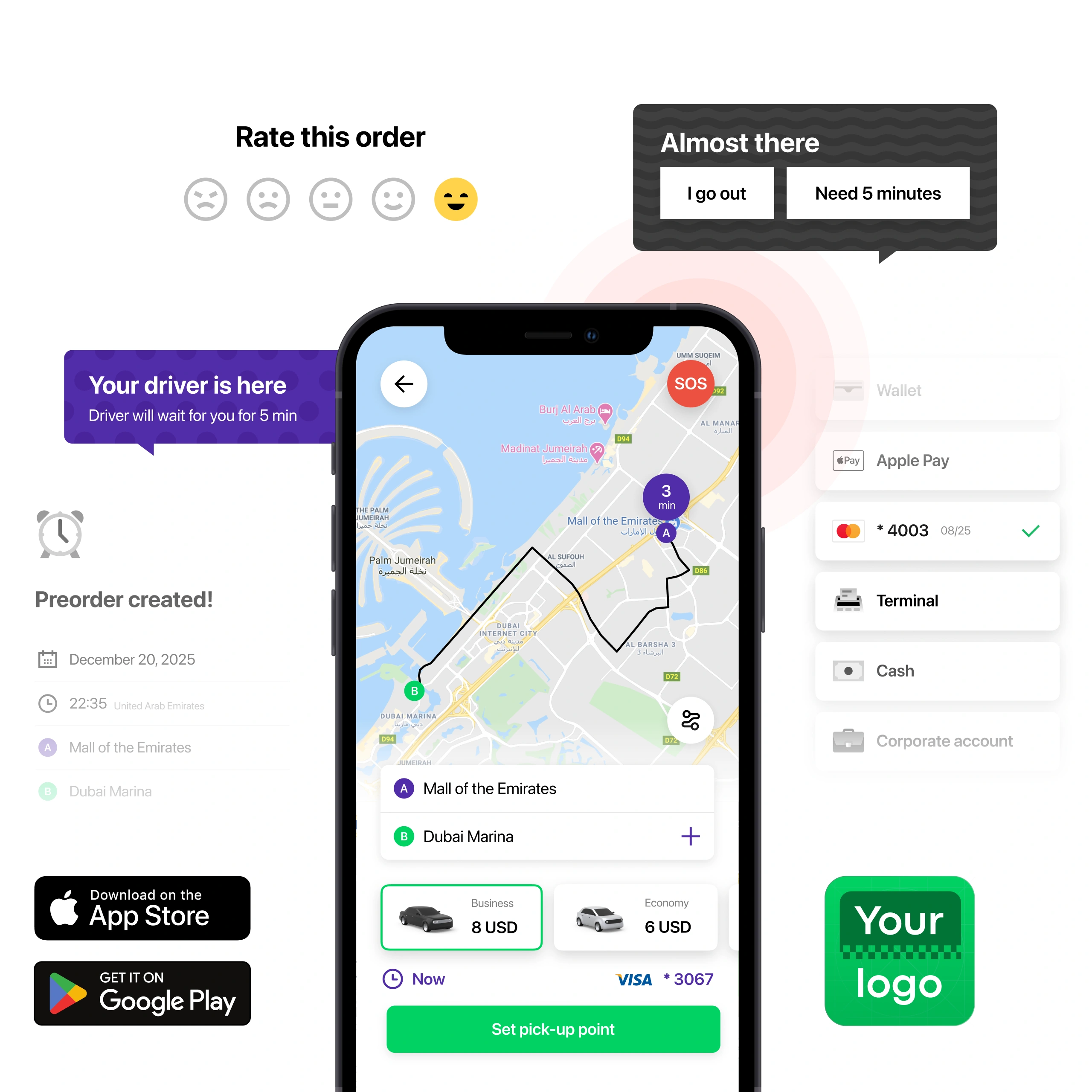 Customer app