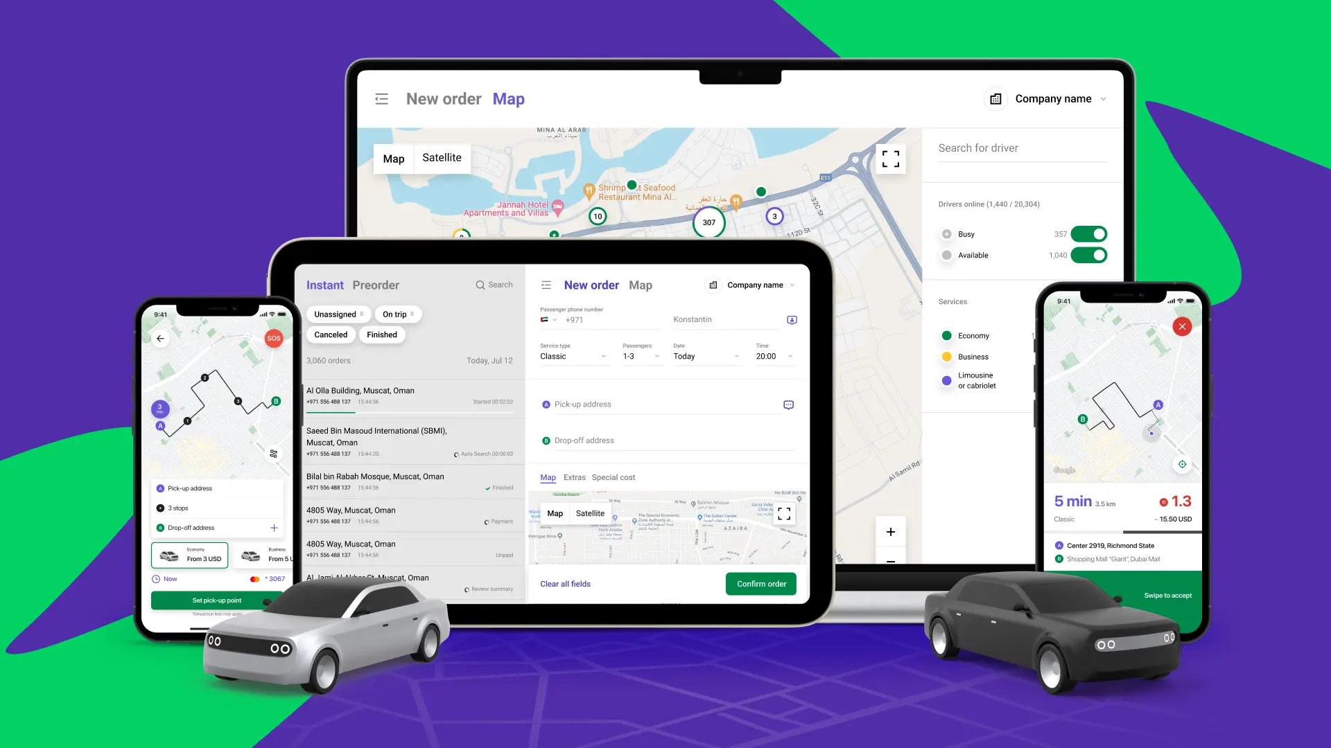 Onde is a white-label ride-hailing platform with 12+ years of experience.