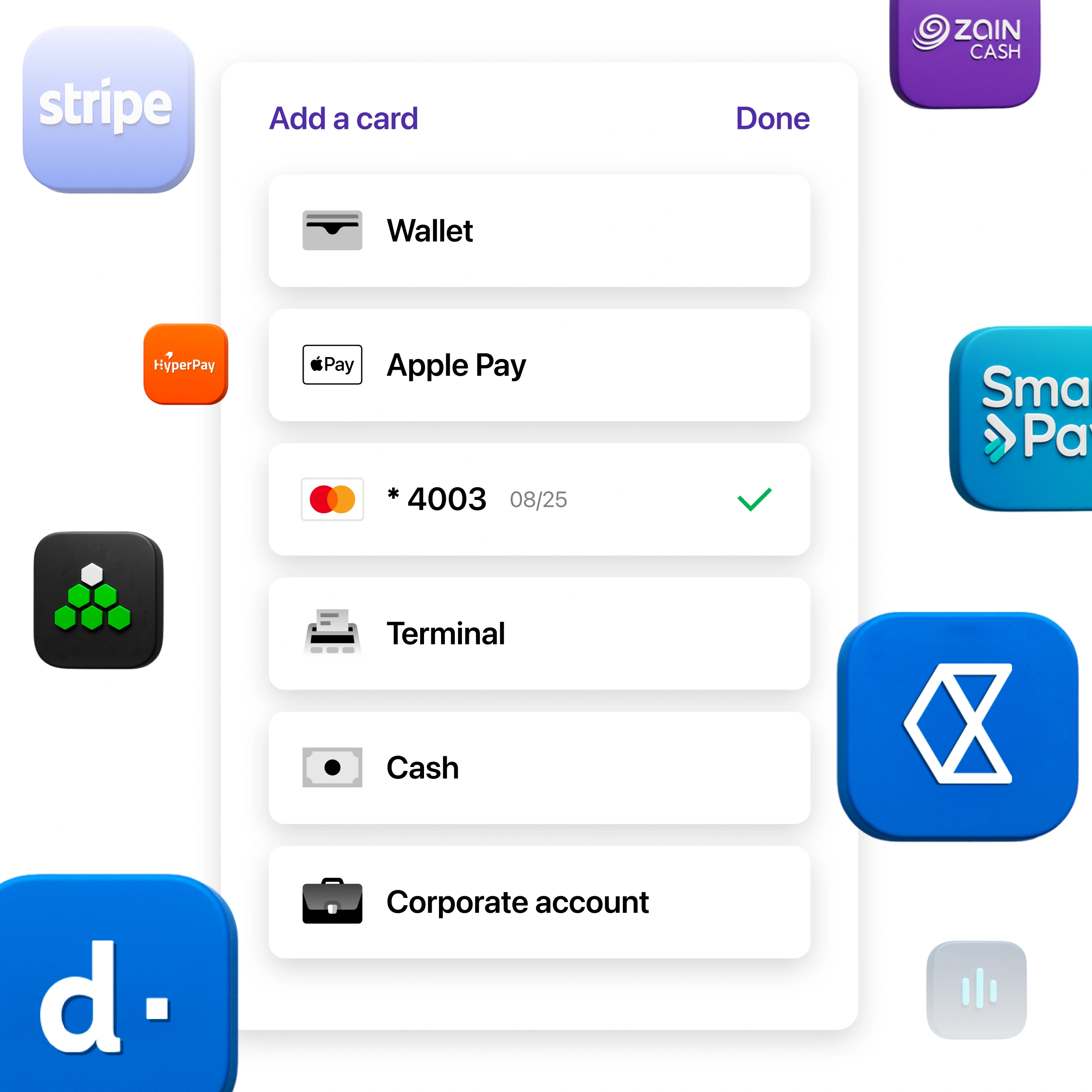 Support 10+ payment gateways and customize driver plans and payouts to fit your market with Onde. 