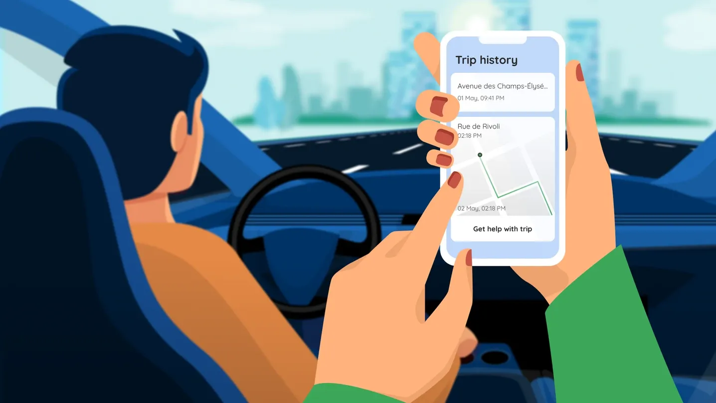 an app for taxi passengers