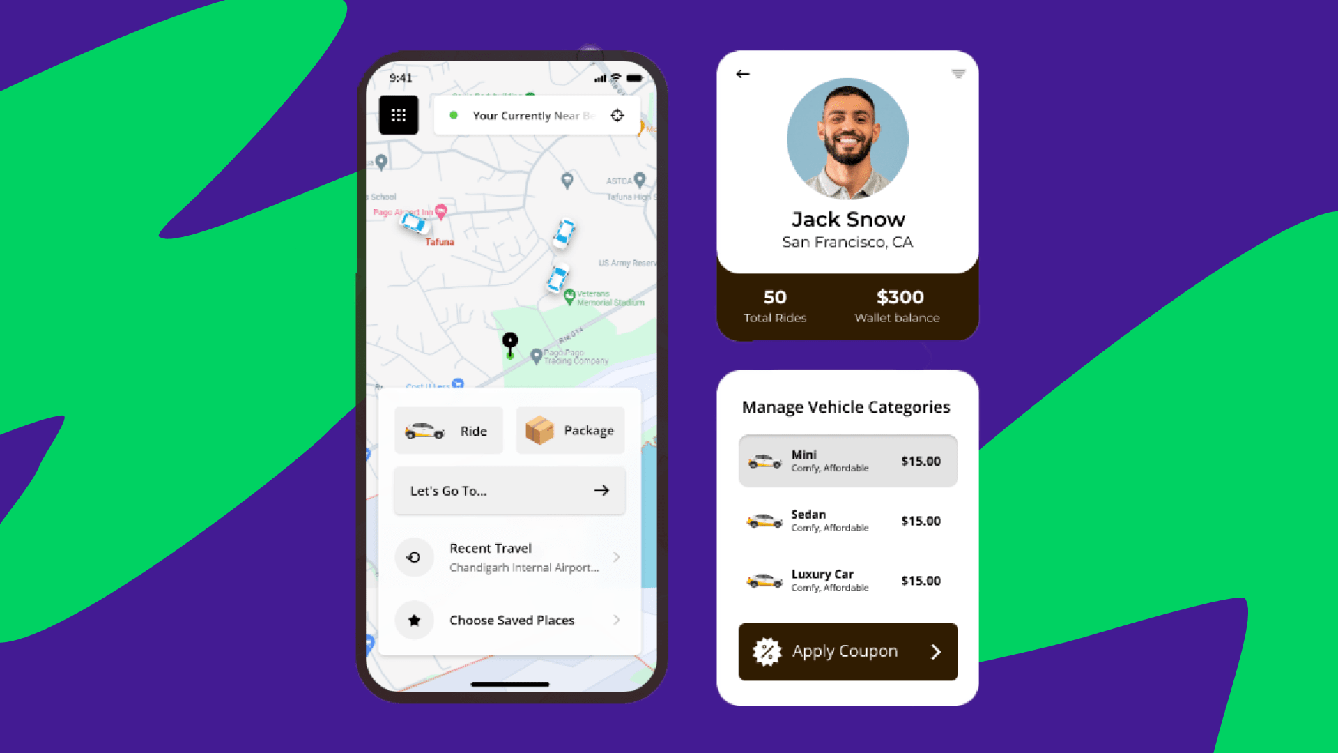 VivoCabs offers a complete Uber clone app for small and medium-sized on-demand businesses that want to try working with mobile apps and have the resources to support the apps themselves or with their in-house developers.