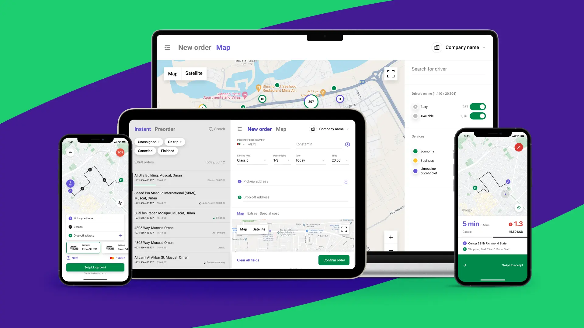 Onde mobility platform