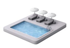 Nettoyage de grandes piscines - Onde service type