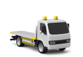 Flatbed tow truck - Onde service type