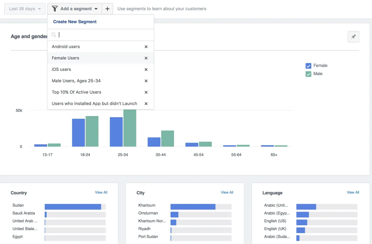 Learn using the power of Facebook analytics for app downloads