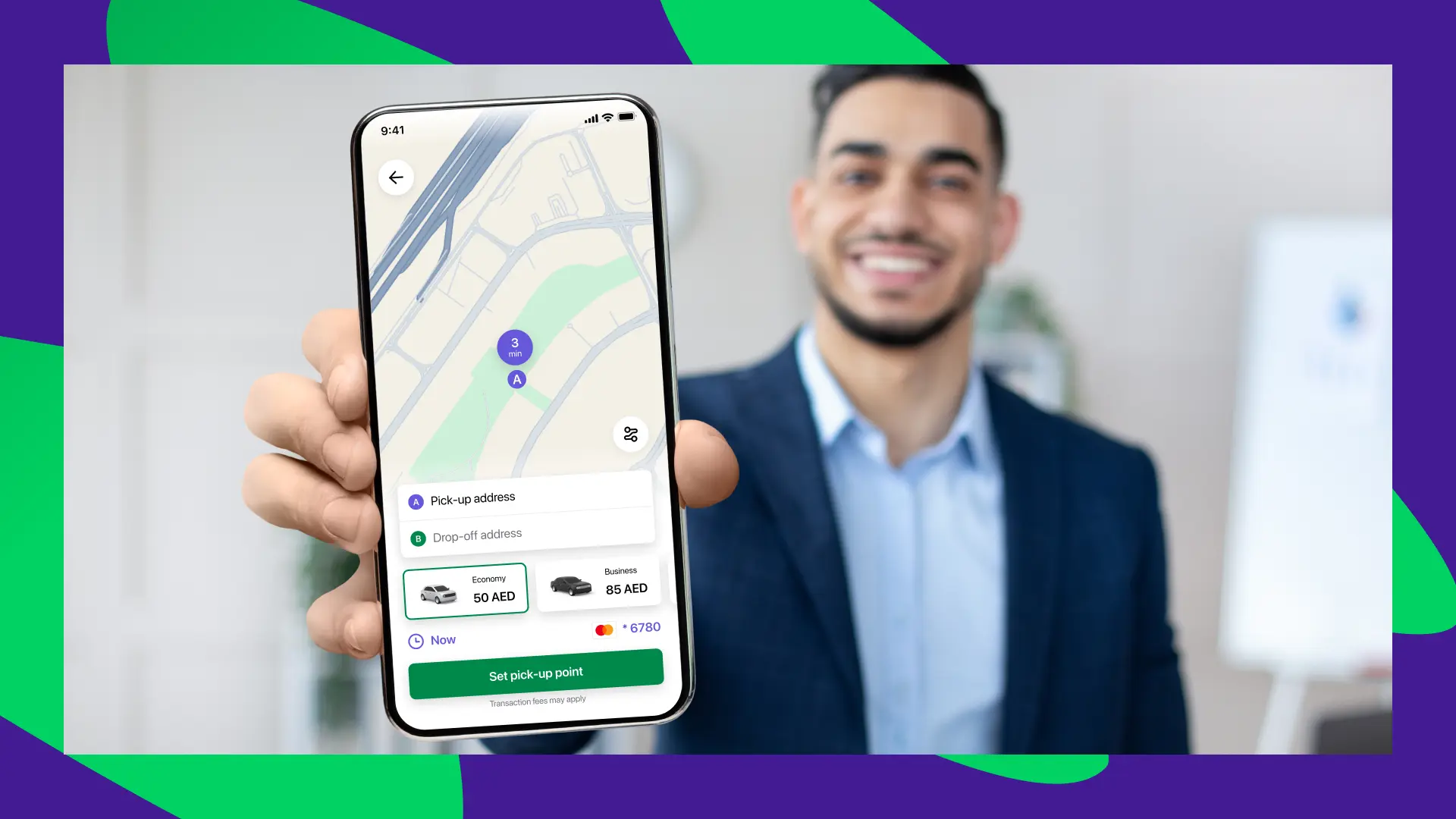 Fleet manager optimizing corporate transportation routes using Onde software