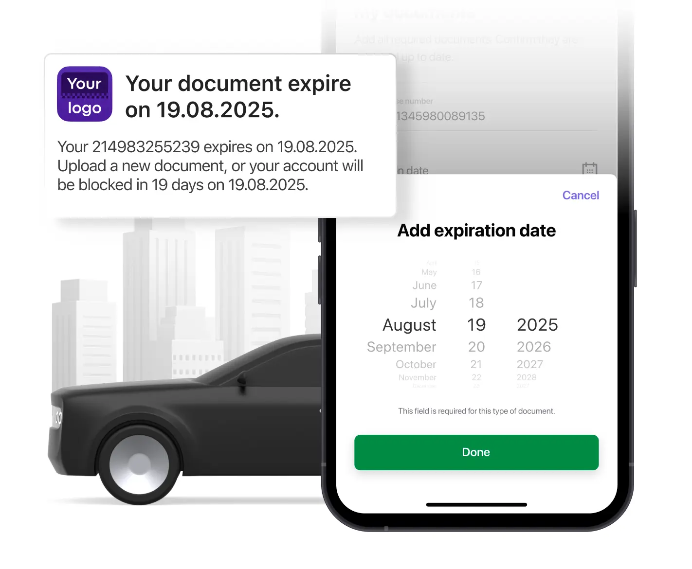 Alertas de documentos caducados