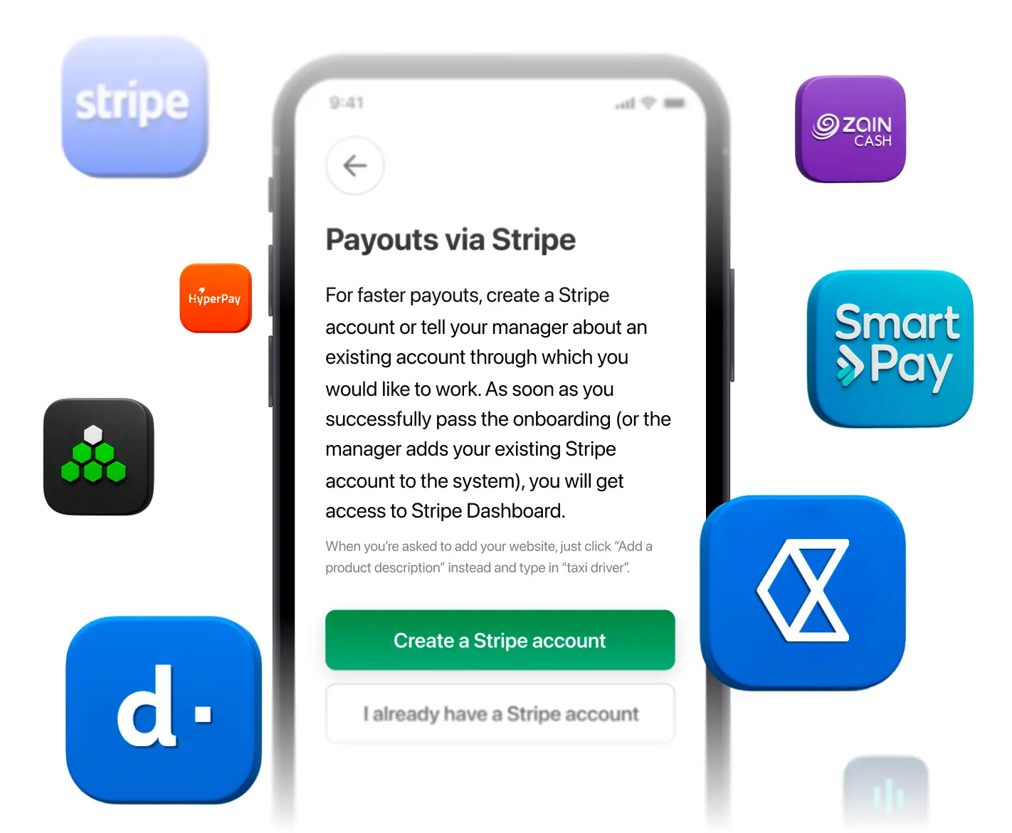 Stripe connect + Pagos fraccionados