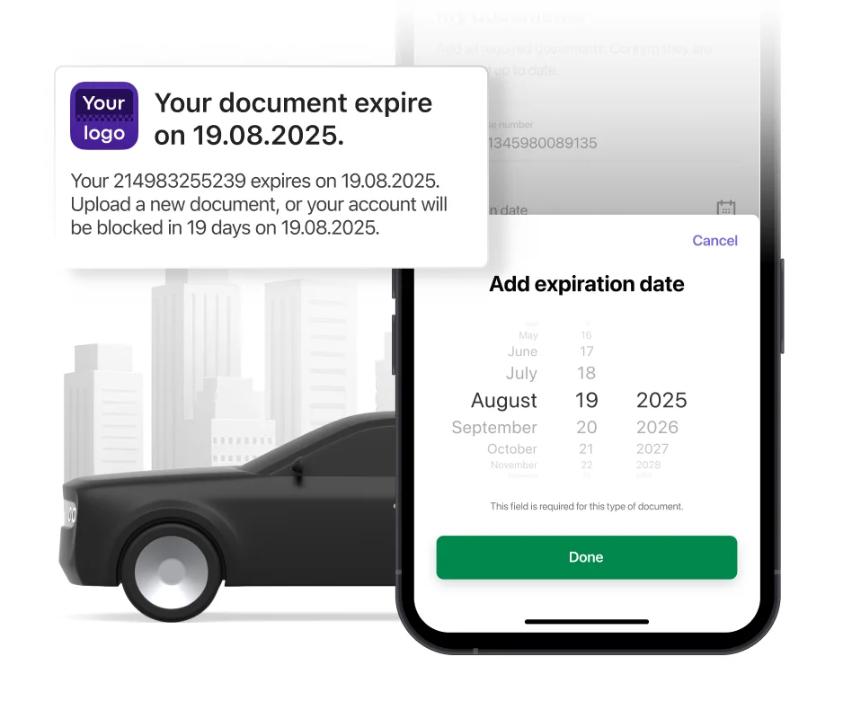 Alertas de documentos expirados