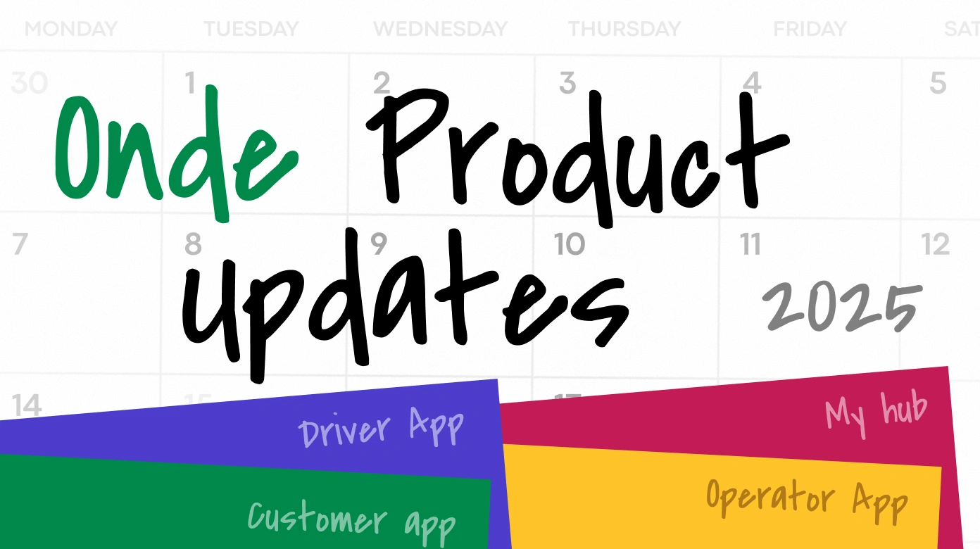 Actualizaciones de productos Onde: ¿Qué hay de nuevo?