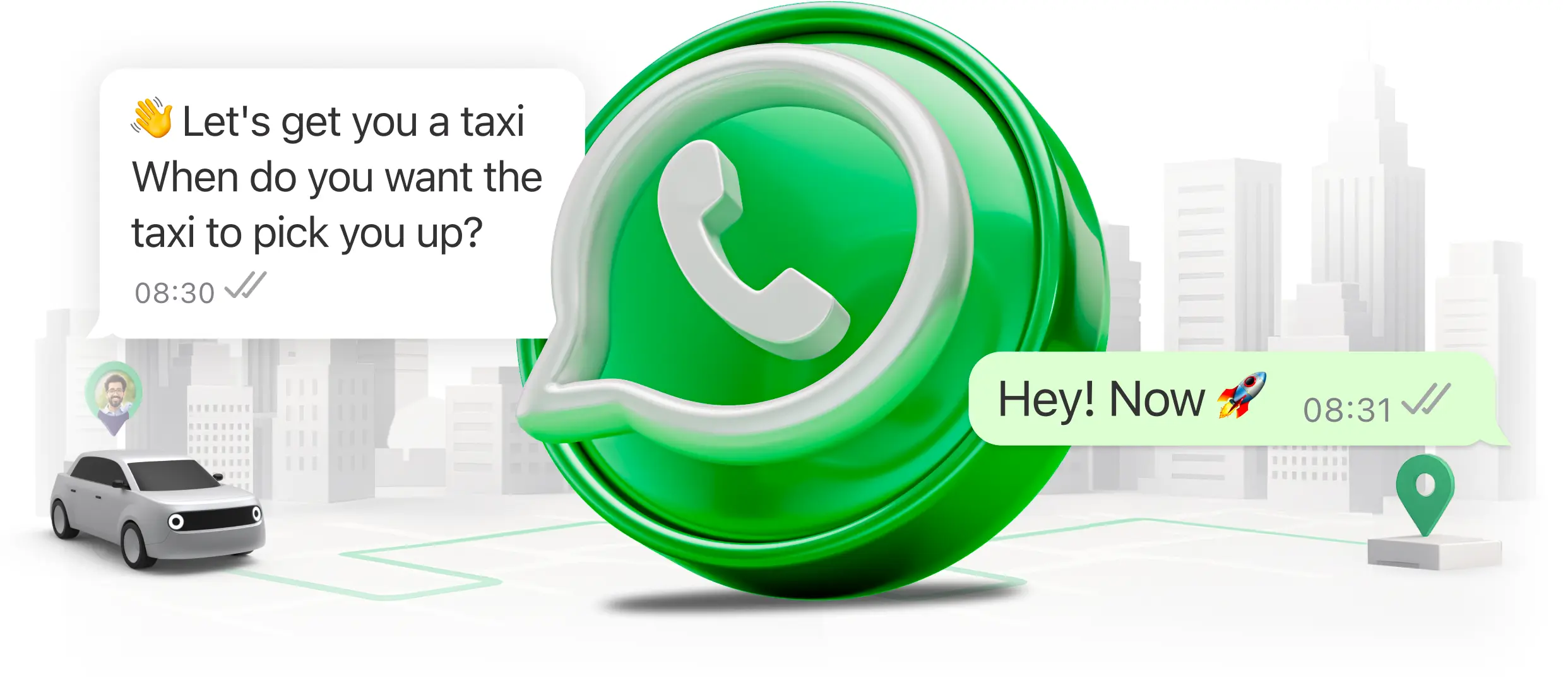 WhatsApp for taxi and ride-hailing businesses