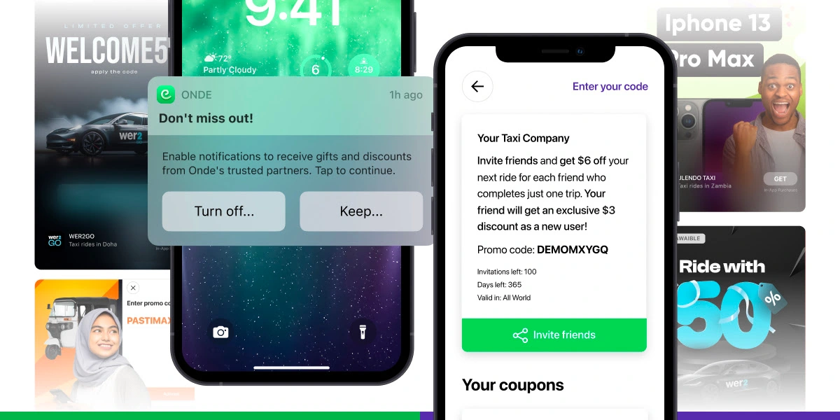 Conoce la nueva función de Onde: Notificaciones de la aplicación